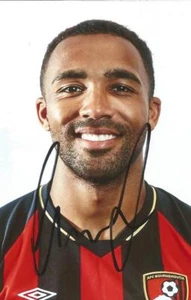BOURNEMOUTH: CALLUM WILSON SIGNED 6x4 2018/2019 PORTRAIT PHOTO+COA - Picture 1 of 1