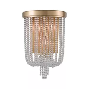 OPEN BOX:Hudson Valley Royalton 3 Light Wall Sconce, Aged Brass - 9000-AGB - Picture 1 of 1