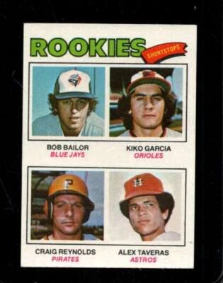 1977 TOPPS #474 BOB BAILOR/KIKO GARCIA/CRAIG REYNOLDS/ALEX TAVERAS EXMT *X110073 - Image 1 of 2