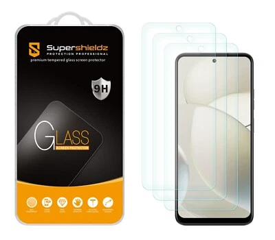 Protector de pantalla de vidrio templado 3XSupershieldz para Motorola Moto G Power 5G 2024 Foto 1 de 4