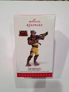 Hallmark Keepsake 2015 Star Wars Rebels, Zen Orrelios NIB Mint Condition - Picture 1 of 2