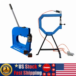 SS-16 Metal Shrinker Stretcher Set Pneumatic Planishing Hammer Bending Machines - Picture 1 of 39