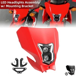 Headlight Mask Assembly w/Bracket For HONDA XR150L 2022 XR190L XR 125L - Picture 1 of 15