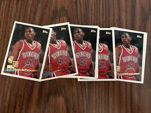 JERRY STACKHOUSE 1995-96 TOPPS ROOKIE CARDS  -  LOT of EIGHT(  8 )  CARDS - Imagen 1 de 1
