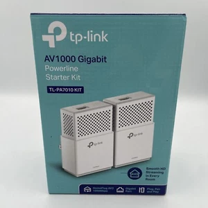 TP-LINK TL-PA7010 KIT Gigabit Powerline Starter Kit Neu Open Box - Bild 1 von 5