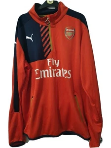 New Without Tag Arsenal Mens XL Home Red Training Top - Picture 1 of 9