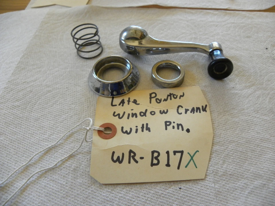Mercedes Benz Late Ponton 180b, 180c, 190b Window Crank ........WR-B17X Foto 1 de 4