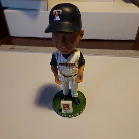 TOLEDO MUDHENS Bobblehead Larry Parrish missing trophy Hall of Fame Class 2013 Cover