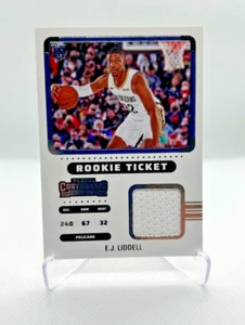 E.J. Liddell - 2022-23 Panini Contenders Rookie Ticket Swatches #23 - Pelicans - Picture 1 of 2