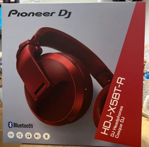 Pioneer (Pioneer DJ) DJ Headphones (RED) HDJ-X5BT-R~aEUR Japan Domestic Genuine - Picture 1 of 4