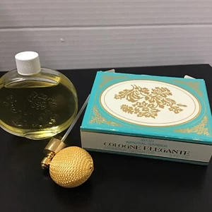 Vintage Avon Perfume Bottle Cologne Elegante Imperial Garden Atomizer Decanter - Picture 1 of 3