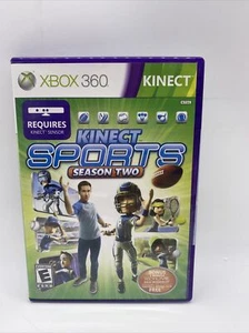 XBOX 360 Kinect Sports Season 2 TWO -  Free Fast Shipping - Picture 1 of 4