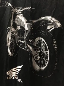 Honda Classic Dirtbike Black Medium T-Shirt - Picture 1 of 6