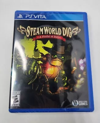 SteamWorld Dig Limited Run Games Sony Playstation Vita Brand NEW Factory Sealed - Image 1 of 4