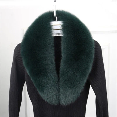Genuine Real Fox Fur Collar Scarf Winter Decorator Neck Warm Scarves Fox Wraps - Image 1 of 4