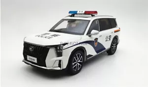 1:18 para GAGC para Trumpchi La segunda generación para GS8 2022 Coche de policía blanco - Imagen 1 de 12