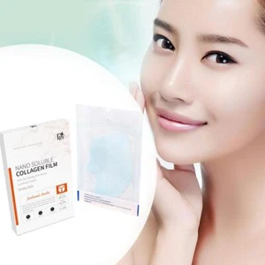 2024 Nano Collagen Film Paper Soluble Facial Mask Anti-wrinkle Moisturising Mask - Picture 1 of 12