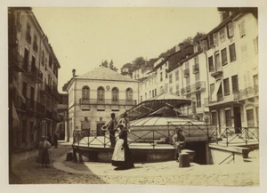 Vosges. Plombières-les-Bains. Le Bain Romain. Albumine circa 1870. - Picture 1 of 1