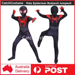 Kids Spiderman Costume Spider-Man Into the Spider-Verse Miles Morales Jumpsuit