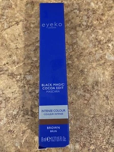 Eyeko London Black Magic Cocoa Edit Mascara 0.27oz BROWN New In Box Intense Brun - Picture 1 of 5