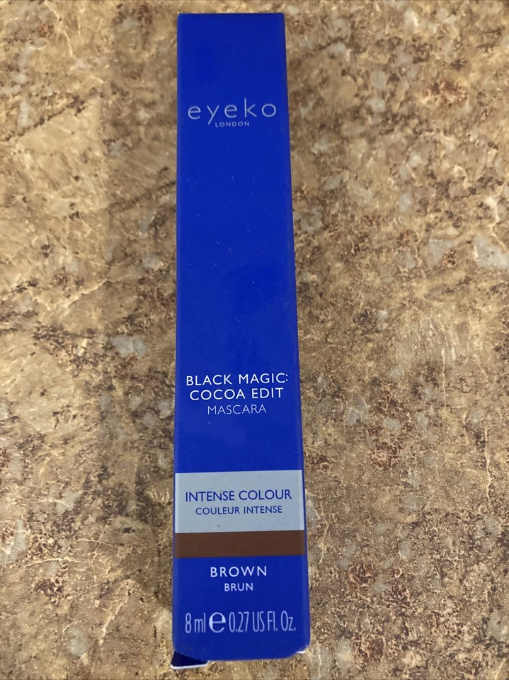 EYEKO Black Magic Cocoa Edit Mascara BROWN .27oz Full Size SHIP