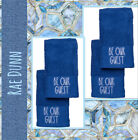 RAE DUNN HAND TOWEL SET - BE OUR GUEST- 4 TOWELS TOTAL NWT