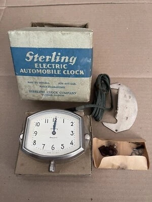 1930 Nuevo de Lote Antiguo Reloj Eléctrico Coche Salpicadero_+1931 1932 Ford_Chev_Chrysler_Cadillac Foto 1 de 4