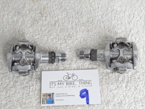 Shimano XT PD-M747 SPD Dual Sided Pedals | MTB / Road | 9/16" - Picture 1 of 7