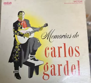 Tango: MEMORIAS de CARLOS GARDEL-ORIGINAL RCA VICTOR MKS-1021E VINYL LP - Picture 1 of 4