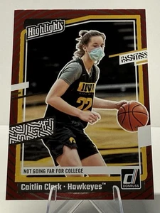 2024 Panini Caitlin Clark Collection Highlights #H5 RC Target Red Foil Exclusive - Picture 1 of 2