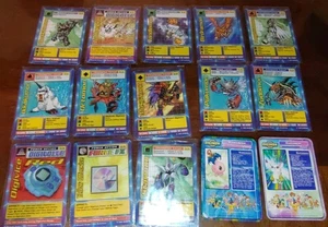 Lot 15 Digimon Karten 1999 - 2 Metall  - Bild 1 von 6