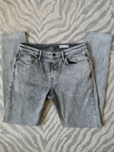 Allsaints Rex Jeans Grau W32 L32 REX Taper Stretch Denim Distressed - Bild 1 von 12