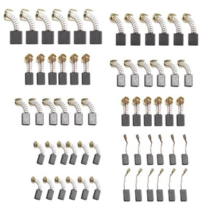 60Pcs 10 Sizes Electric Motor Carbon Brushes Replacement For Power Tool - Picture 1 of 24