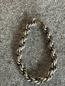 Sterling Silber 7" Kette Gliederarmband 44,6 Gramm - Bild 1 von 3