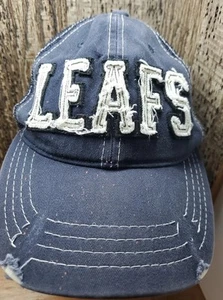 Toronto Maple Leafs Distressed Adjustable Snapback Mesh Back Hat Cap One Size - Picture 1 of 11