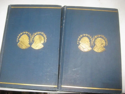 2 vol set 1890 Chicago 1st edi.  Diaries of Sir Moses and Lady MONTEFIORE - Image 1 of 4