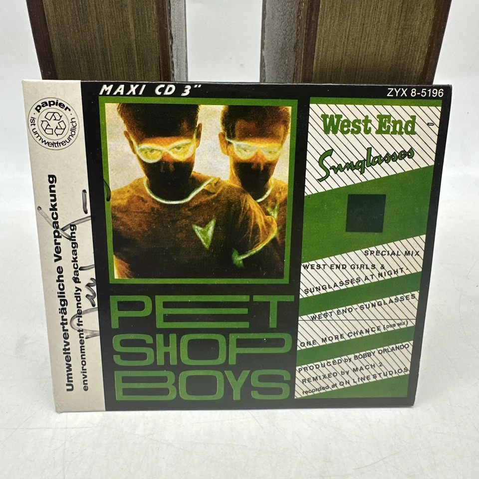 SIGNED!!! Pet Shop Boys: West End / Sunglasses Maxi 3" CD Rare Import 146 - Image 1 of 4