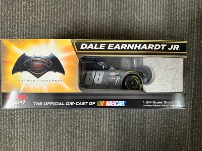 Dale Earnhardt Jr Batman vs Superman 2016 Nationwide 1:24 NASCAR Diecast #88 LE - Image 1 of 4