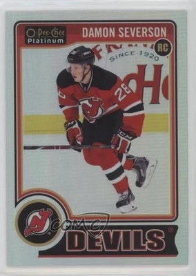 2014-15 O-Pee-Chee Platinum Rainbow Damon Severson #191 Rookie RC - Image 1 of 2