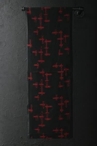 Parche antiguo tejido kimono vintage tejido 40,9"/KIP25/80 tela japonesa lana textil - Imagen 1 de 10
