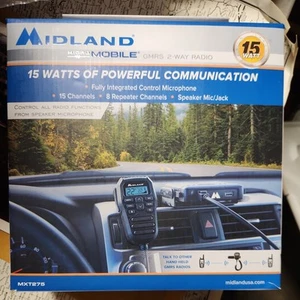Midland MXT275 MicroMobile GMRS OFF ROAD Two Way Radio with 3” Antenna - Zdjęcie 1 z 6