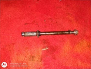 1972 Yamaha RT2 360 Front Axle And Spacers - Picture 1 of 2