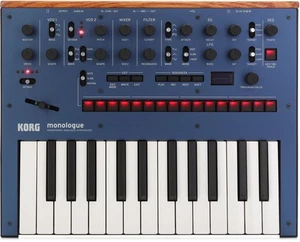 Korg monologue Analog Synthesizer - Blue - Picture 1 of 9