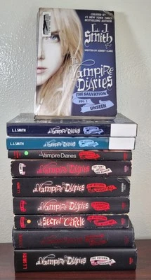 L.J Smith 10 Book Lot Vampire Diaries Series  Foto 1 de 4