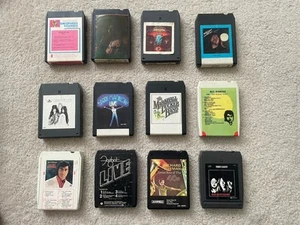 12 - Vintage 8-Track Tapes - 60s 70s - Rock, Pop, & RnB! Lot #2 - Picture 1 of 2