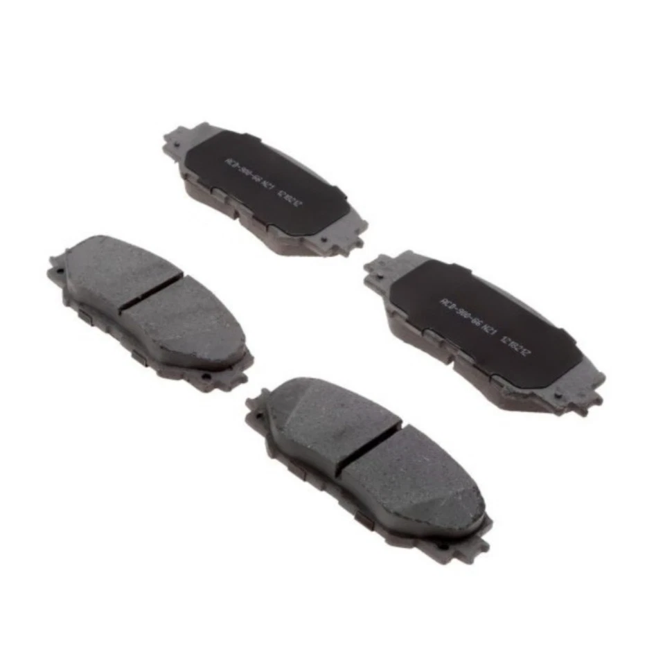 Pastillas de freno de disco delanteras ranuradas 4 pastillas ACDelco originales para Toyota Prius V 2012-2017 Foto 1 de 4