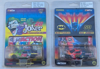 1998 Action 88 Dale Jarrett Batman & 28 Kenny Irwin Joker 1:64 Limited Edition - Image 1 of 4