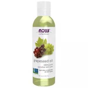 NOW Foods Solutions, Traubenkernöl, Hautpflege für empfindliche Haut, Light Silky Mo - Bild 1 von 5