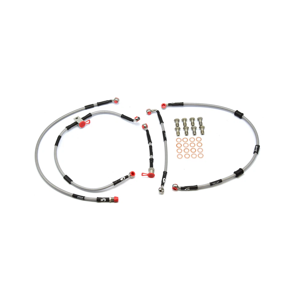 BMW K1200LT Acero Inoxidable Goodridge Manguera de Freno Kit Pre 11/2000 con ABS Foto 1 de 1