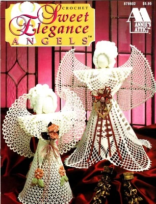 Folheto de crochê Sweet Elegance Angels fio sótão de Annies 878602 - Imagem 1 de 2